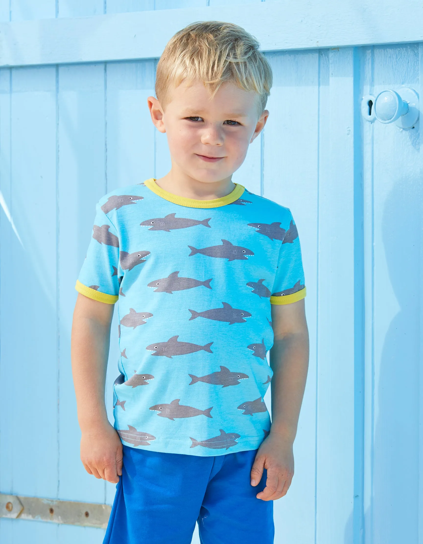 Shark Print T-Shirt