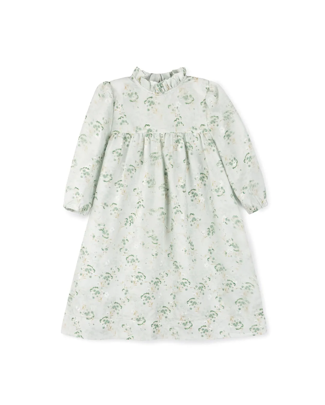 Shear Floral Baby Doll Dress