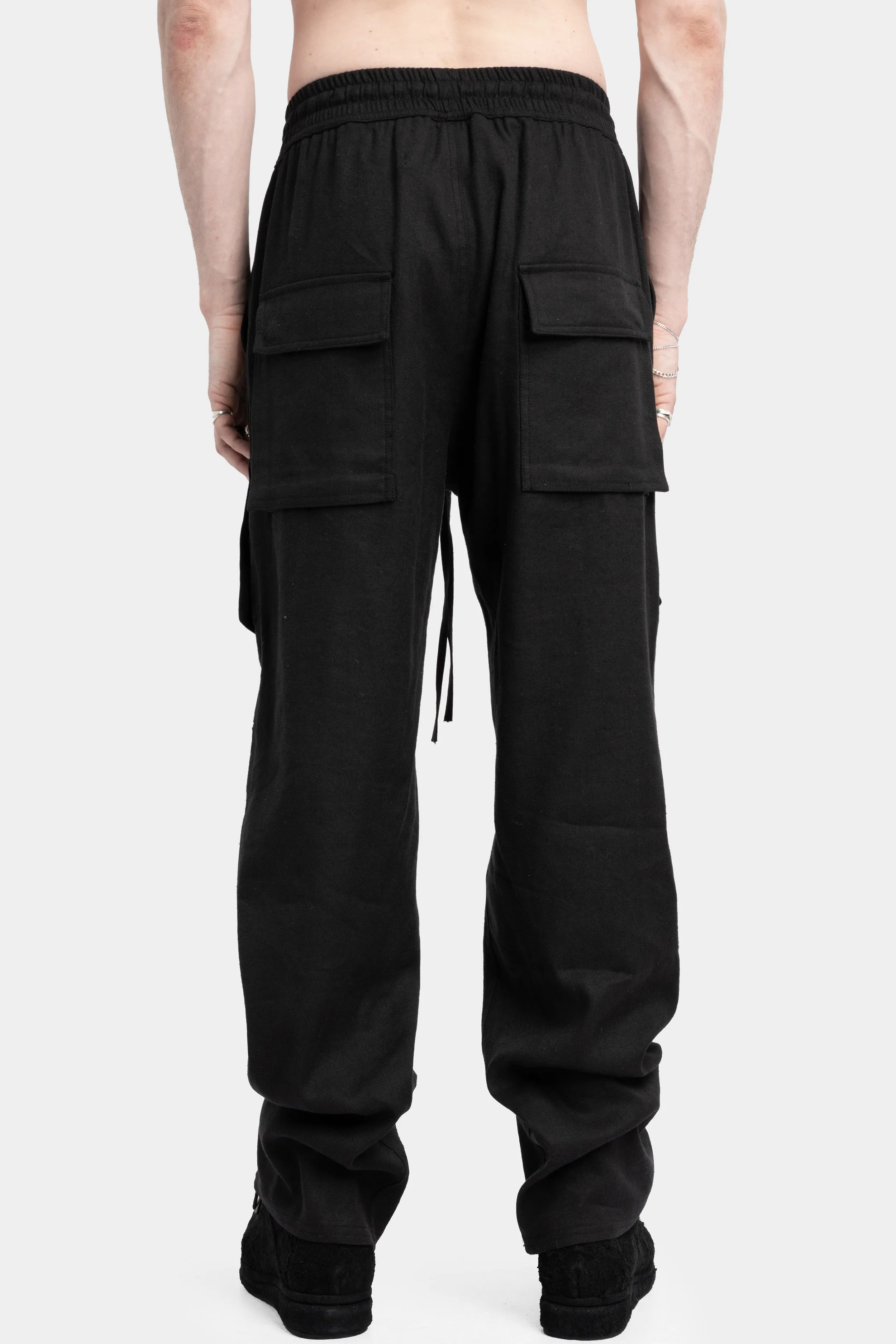Silk / linen loose pants