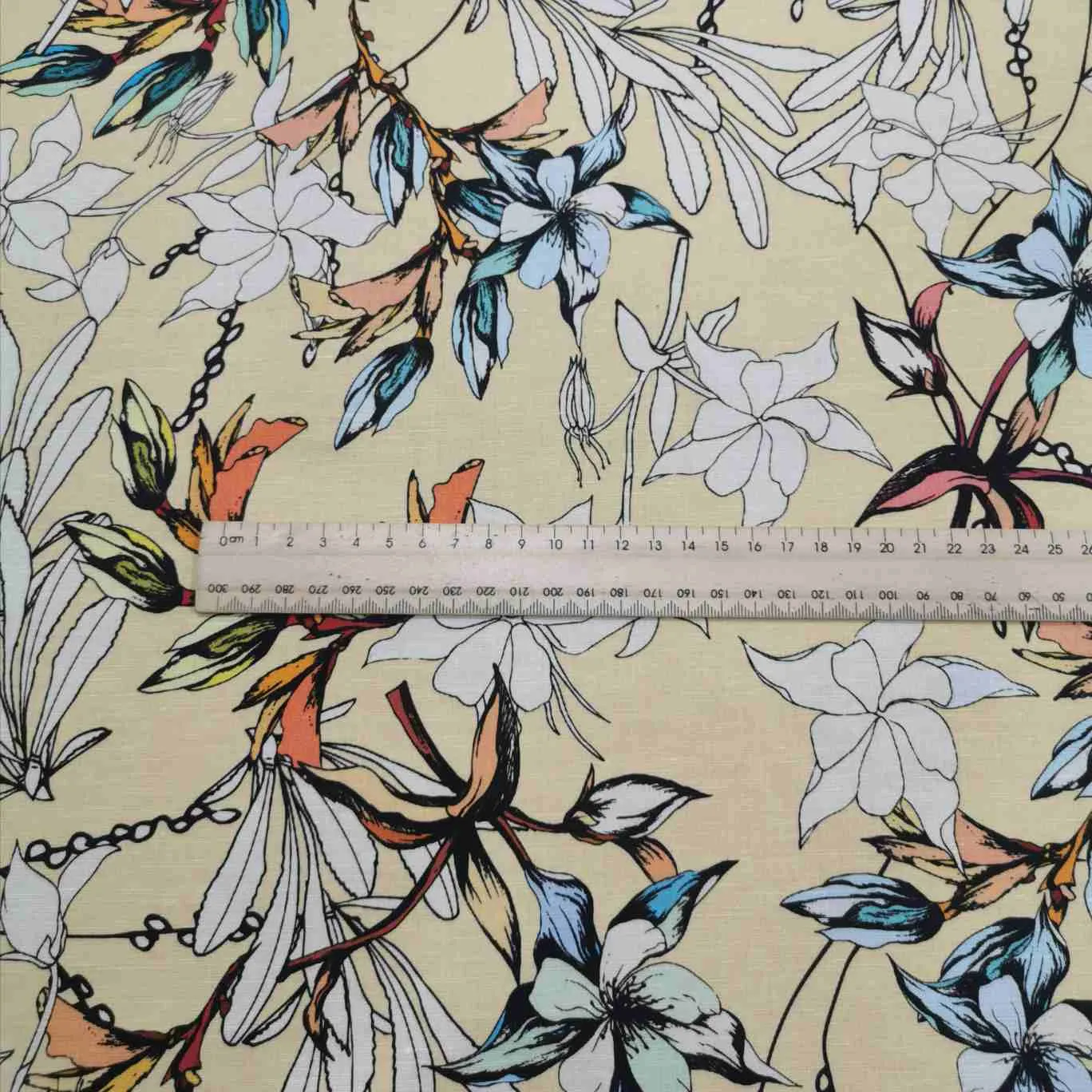 Silk Linen , Vanilla Orchids