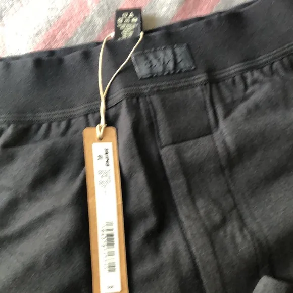 SKIMS Boyfriend Loose Pants, color-onyx, size XXS, NWT
