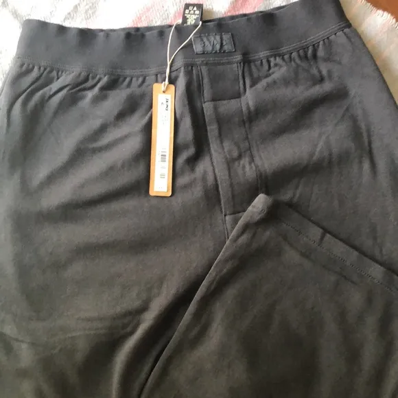 SKIMS Boyfriend Loose Pants, color-onyx, size XXS, NWT