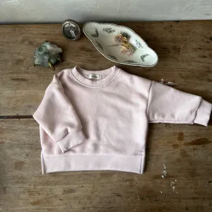 Soft & Plush Daily Sweatshirt - Light Pink