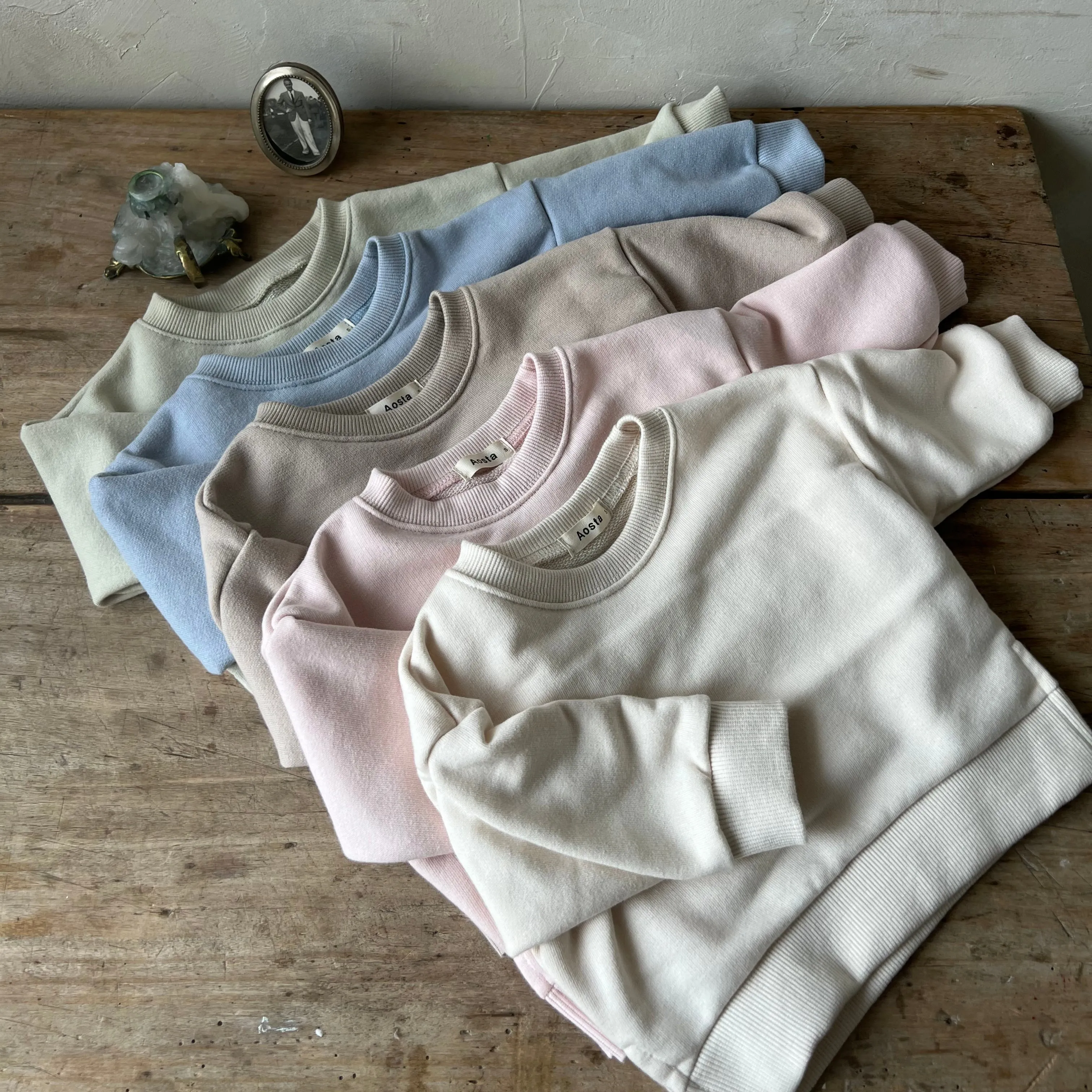 Soft & Plush Daily Sweatshirt - Light Pink