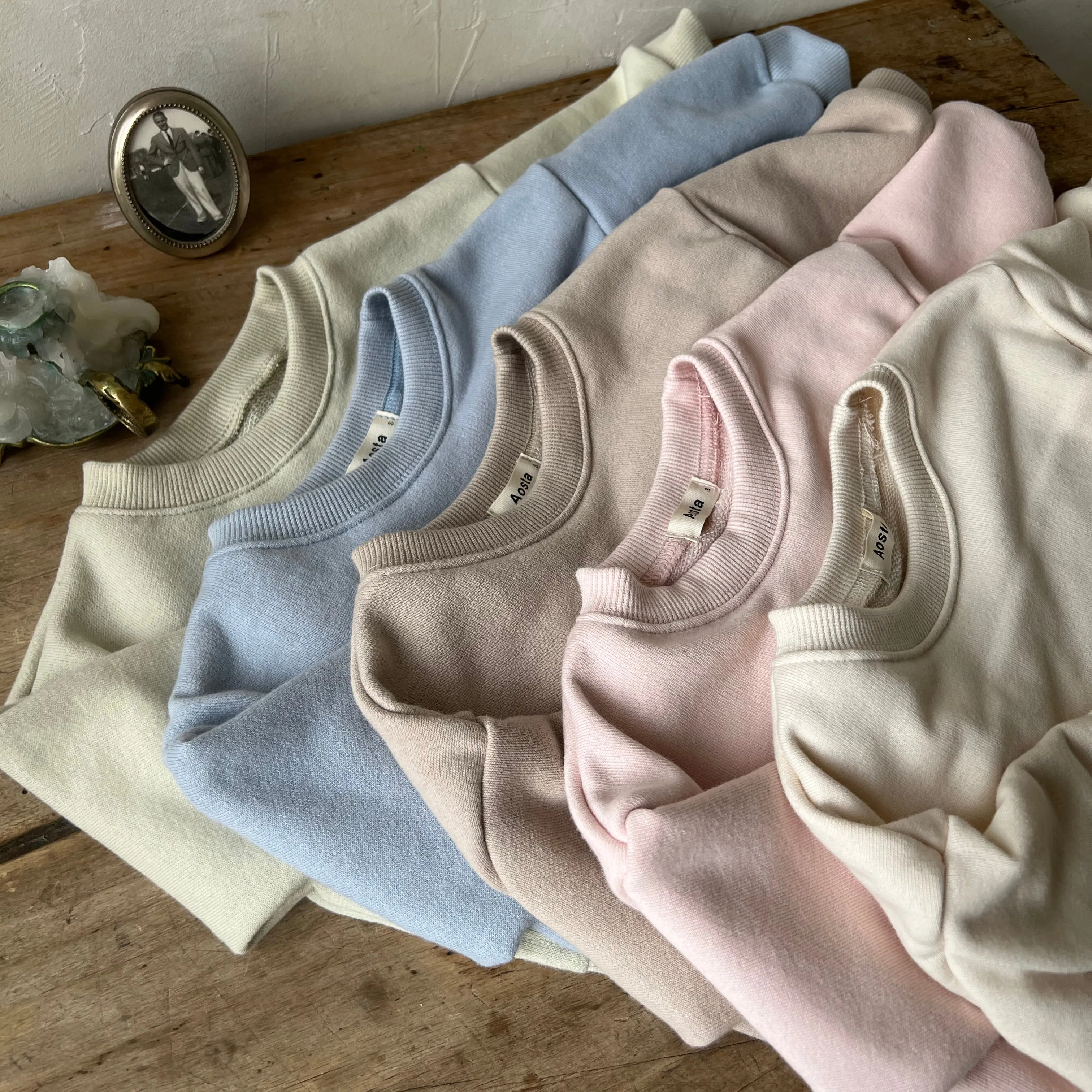 Soft & Plush Daily Sweatshirt - Light Pink