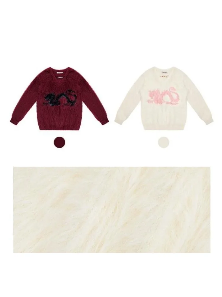 Soft and Thick V-Neck Sweater【s0000006158】
