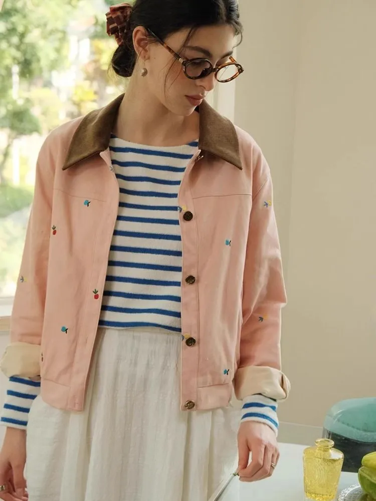 Soft Striped Terry Shirt