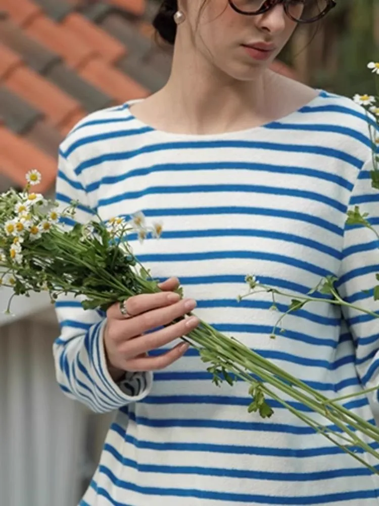Soft Striped Terry Shirt