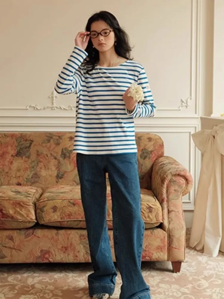 Soft Striped Terry Shirt
