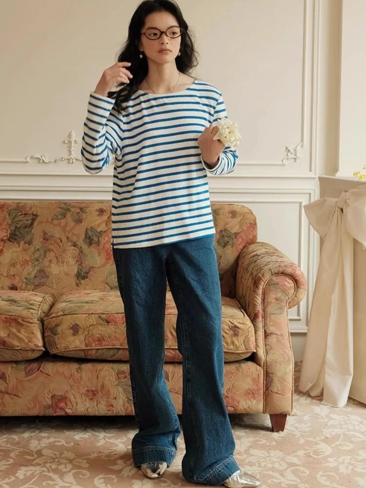 Soft Striped Terry Shirt