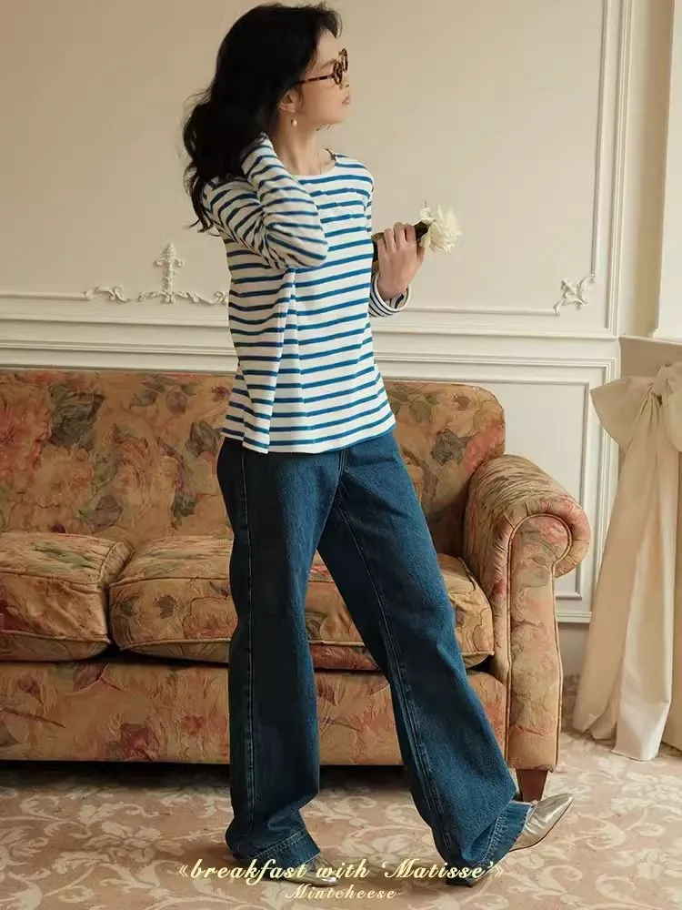 Soft Striped Terry Shirt