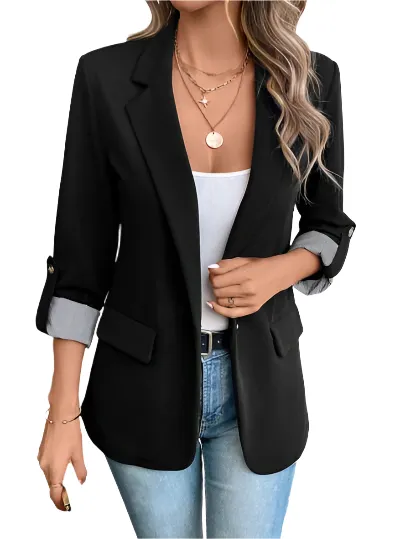 Sophia – Elegant Women’s Long Sleeve Blazer