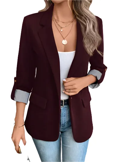 Sophia – Elegant Women’s Long Sleeve Blazer