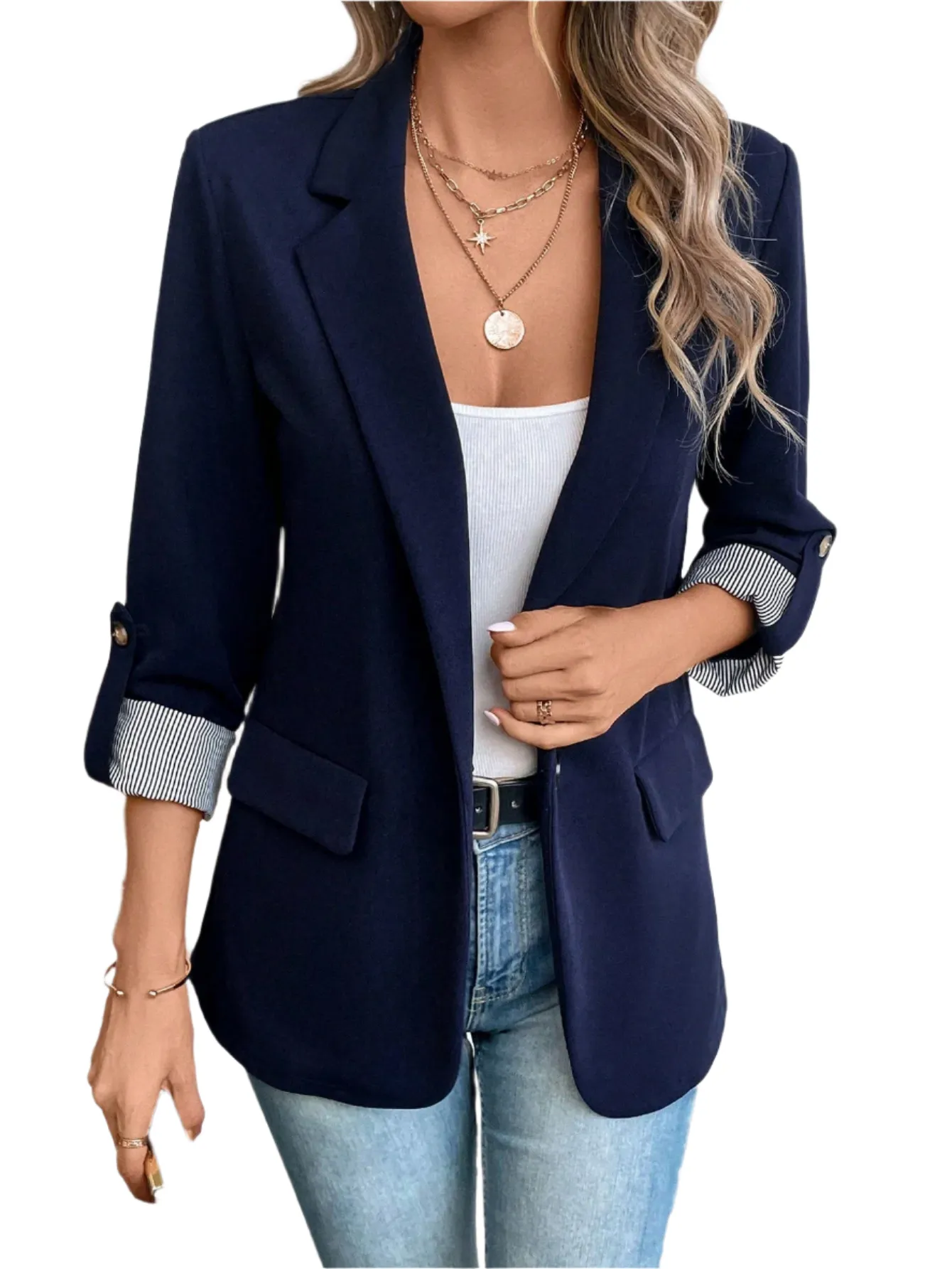 Sophia – Elegant Women’s Long Sleeve Blazer