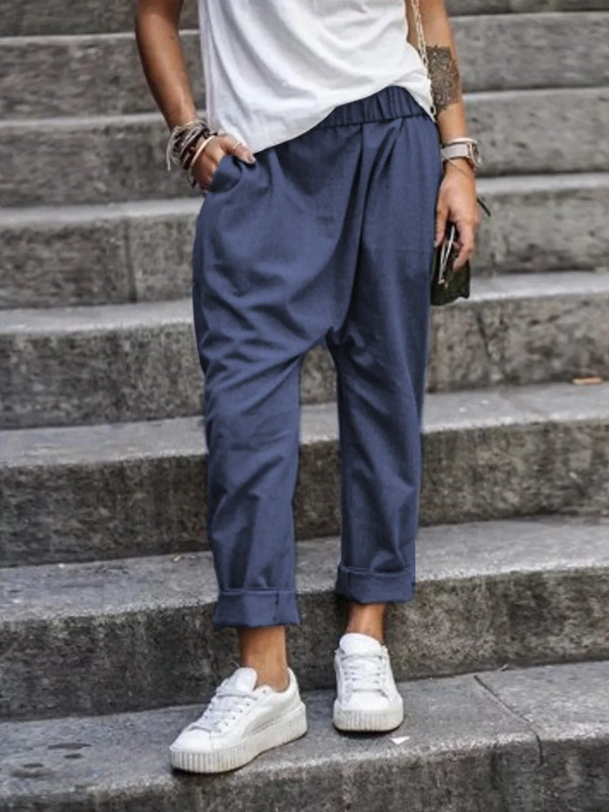 Soraya® | Casual Linen Trousers