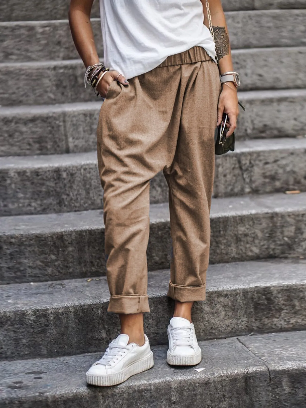 Soraya® | Casual Linen Trousers