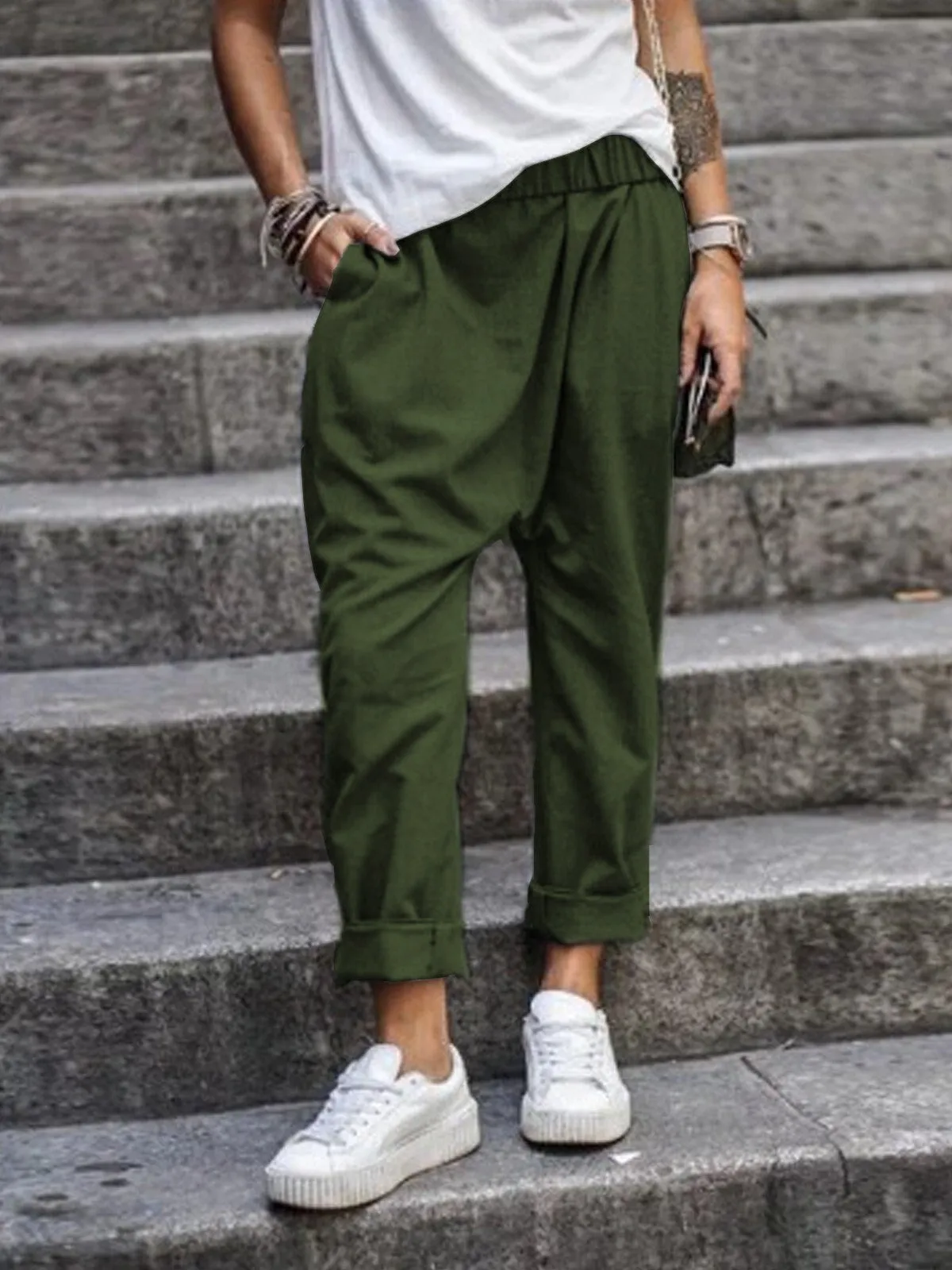 Soraya® | Casual Linen Trousers