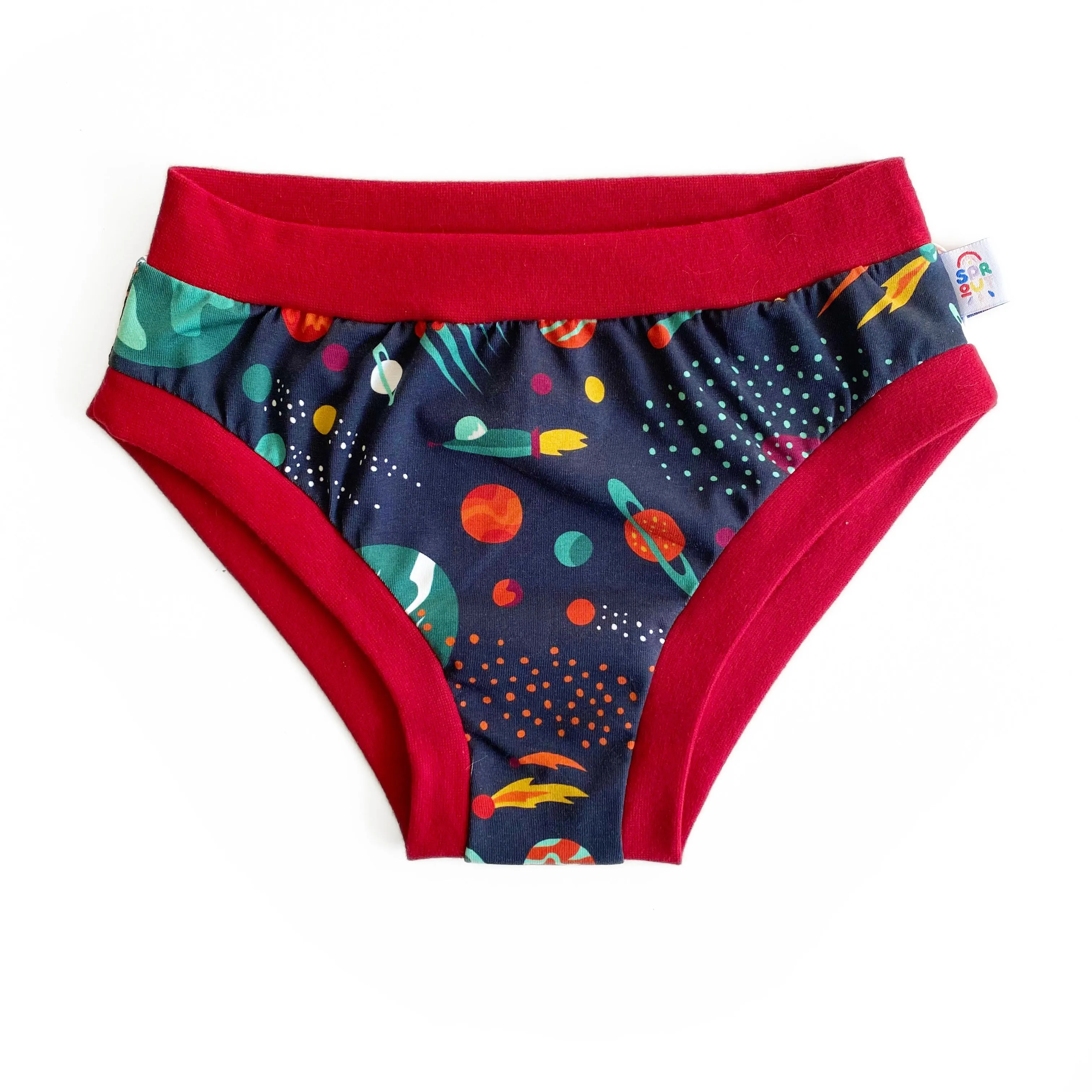 Space Adult Pants | Women's Knickers | Organic Cotton Underwear
