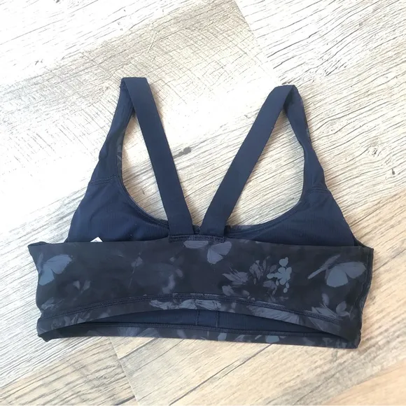 Spanx Buttery Soft Floral Sports Bra Small