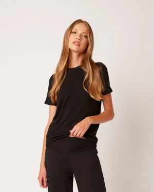 St. Tropez Short Sleeve in Black