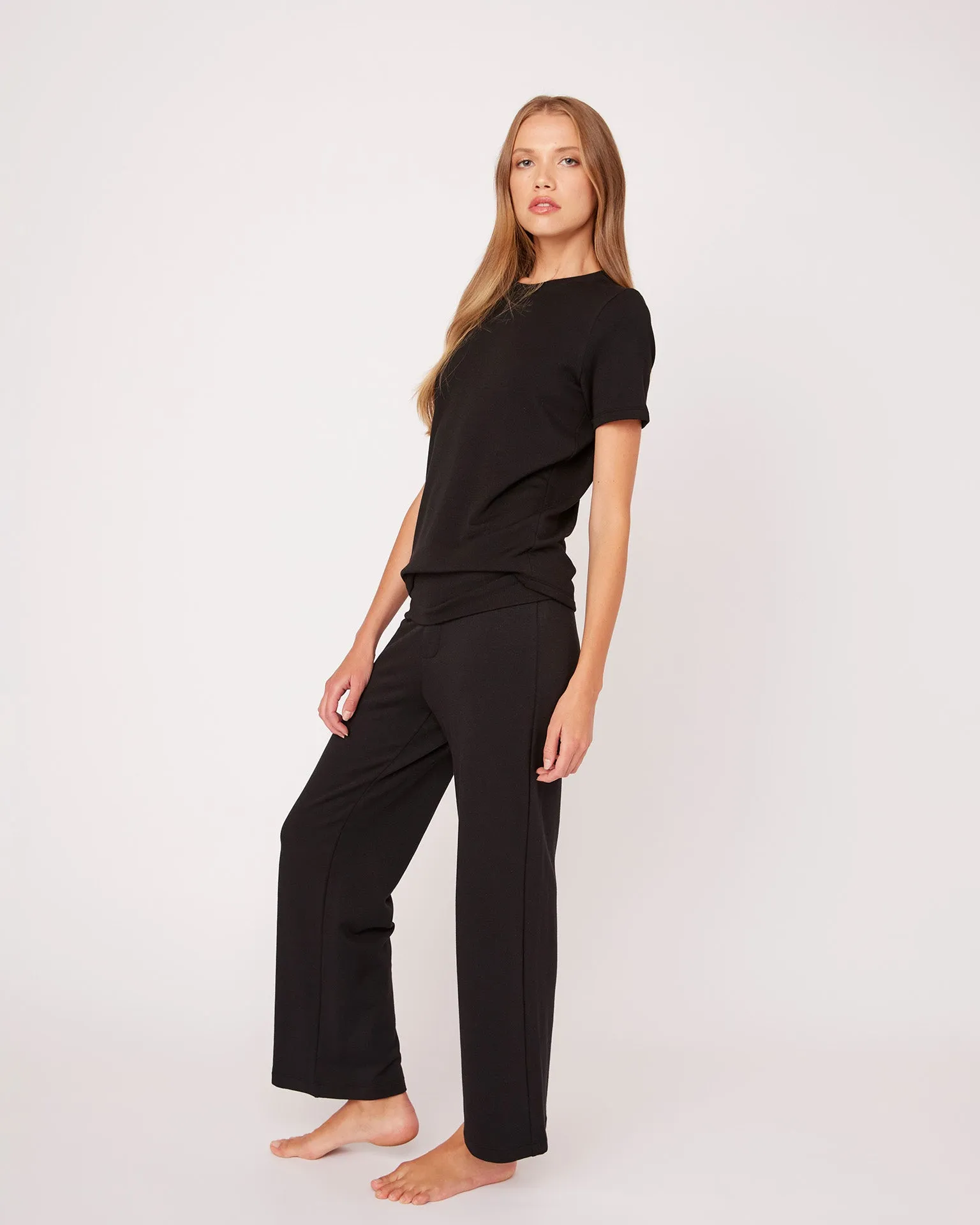 St. Tropez Short Sleeve in Black
