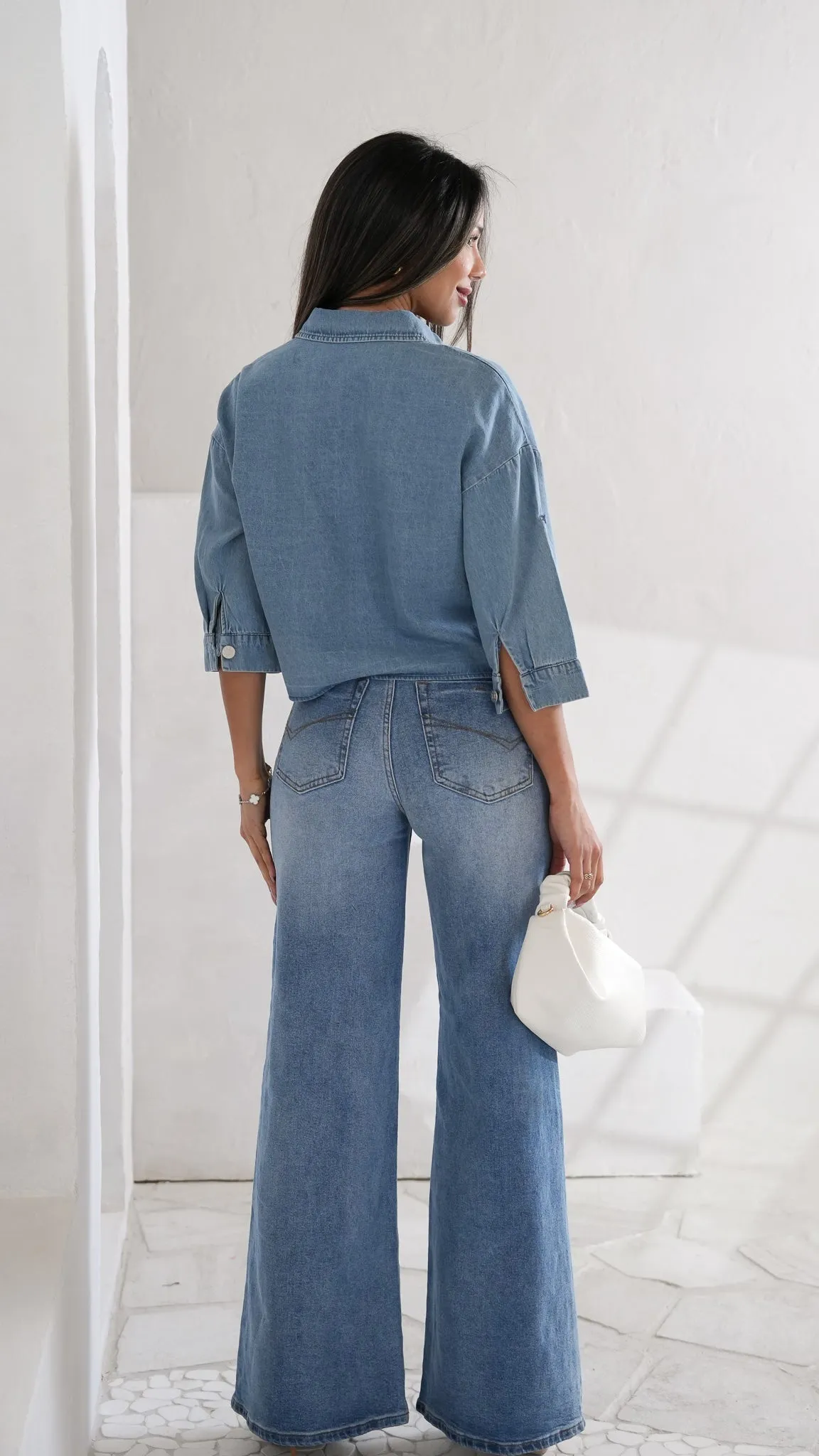 Starlight denim top