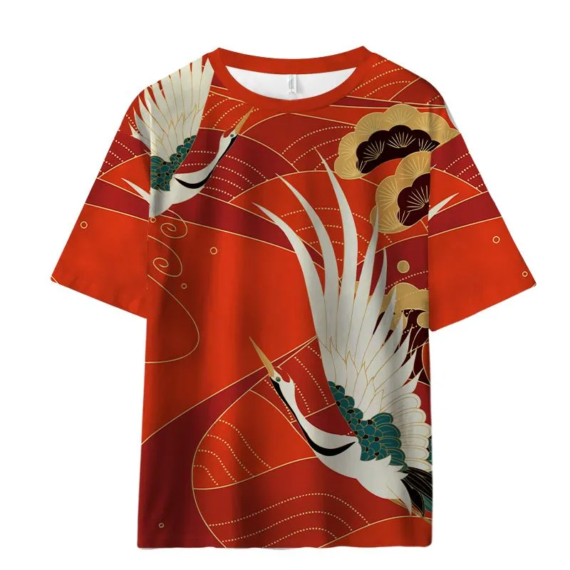 Sunset Crane Shirt Pants Set (30% OFF)