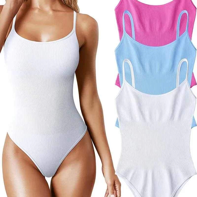 Sweet Escape Ribbed Sleeveless Bodysuit