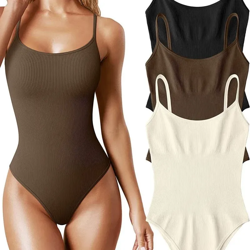 Sweet Escape Ribbed Sleeveless Bodysuit