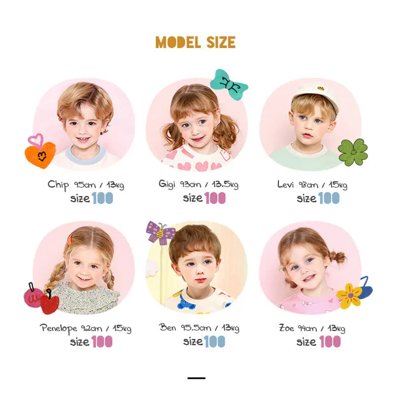Sweet Mickey & Minnie Top & Bottom Set 2403MM15