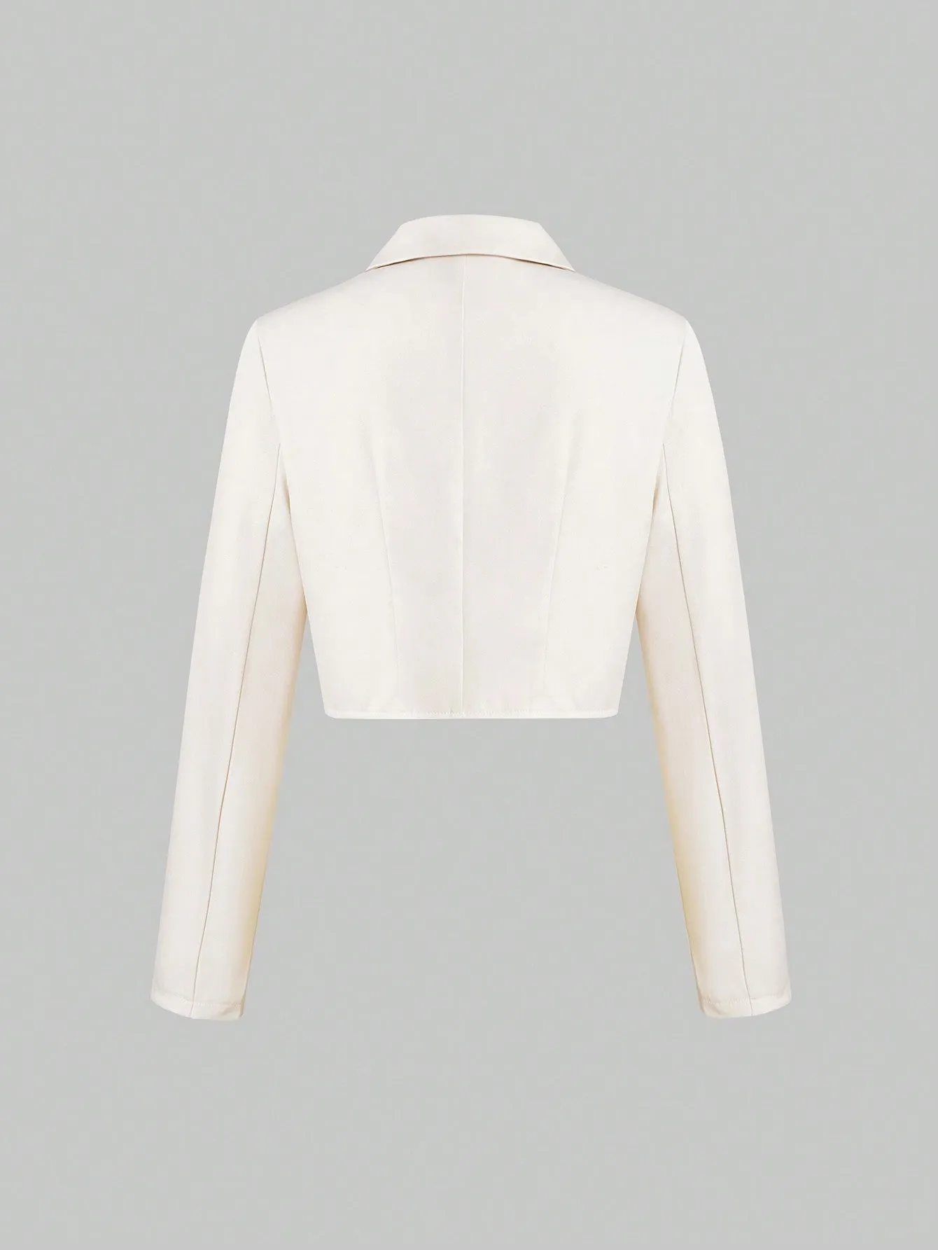 Sweetra Blazer Crop con Lazo y Botón  CR