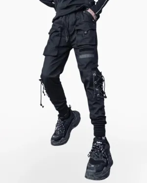 Techwear Street Goth Pants