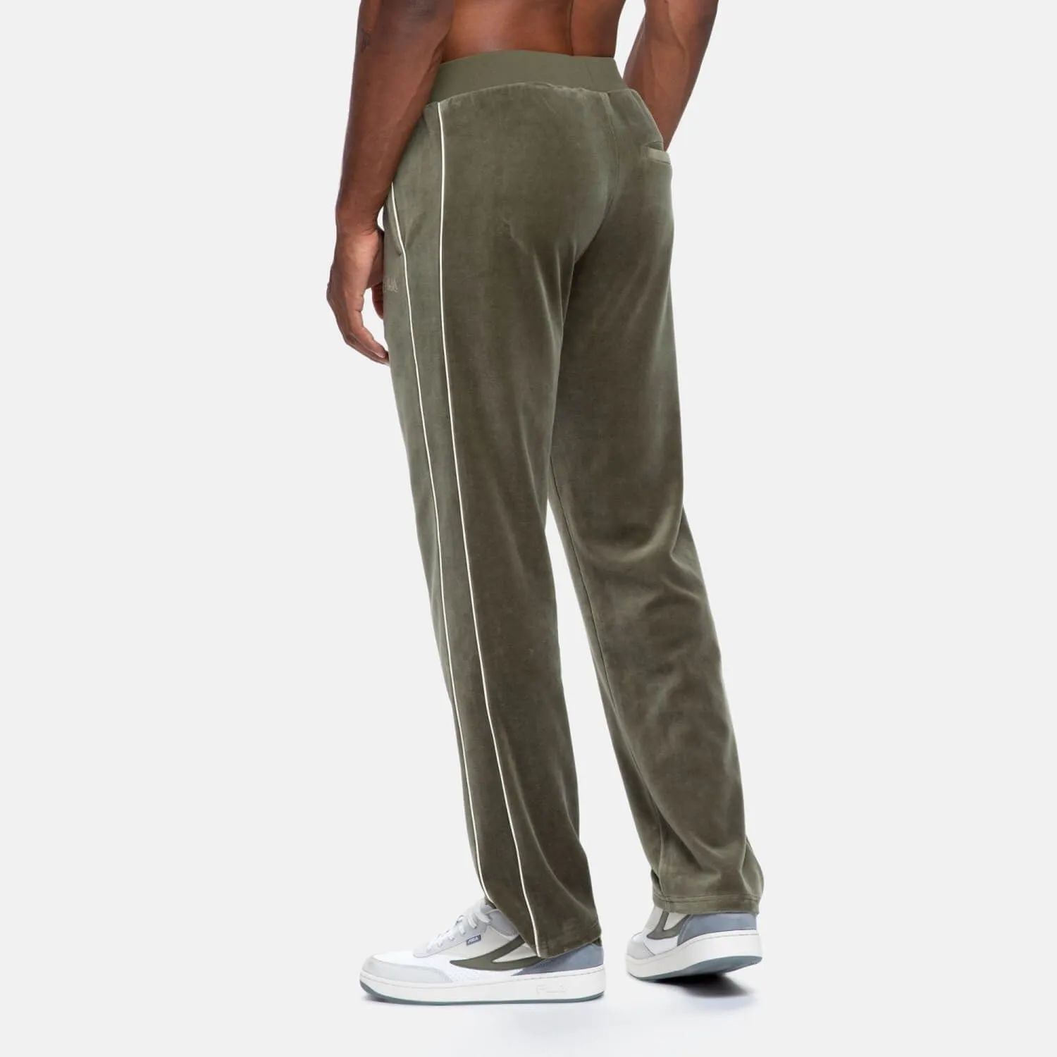 Tepláky Fila Biere Loose Fit Sweat Pants olejová zelená