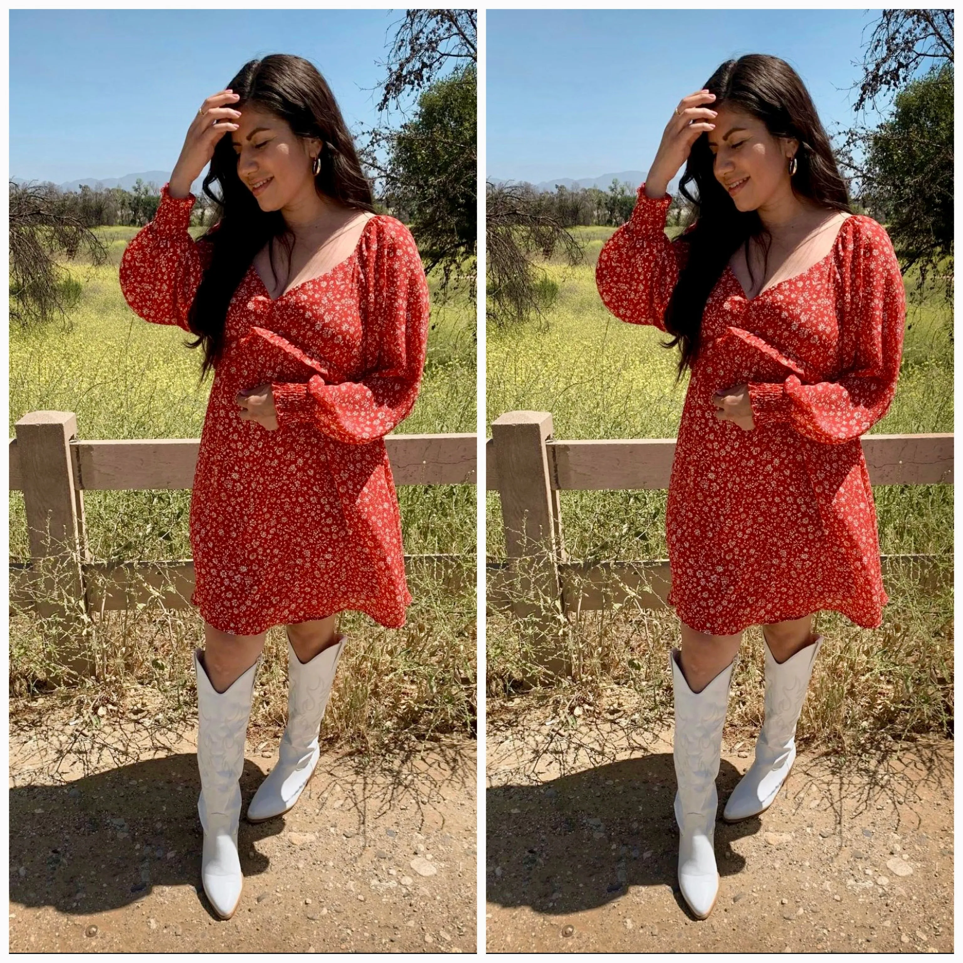The Rosalia Floral Dress