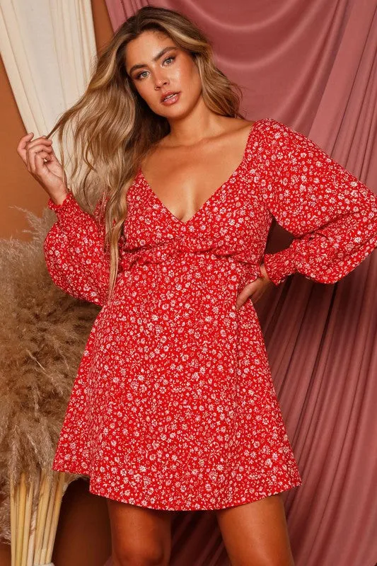 The Rosalia Floral Dress