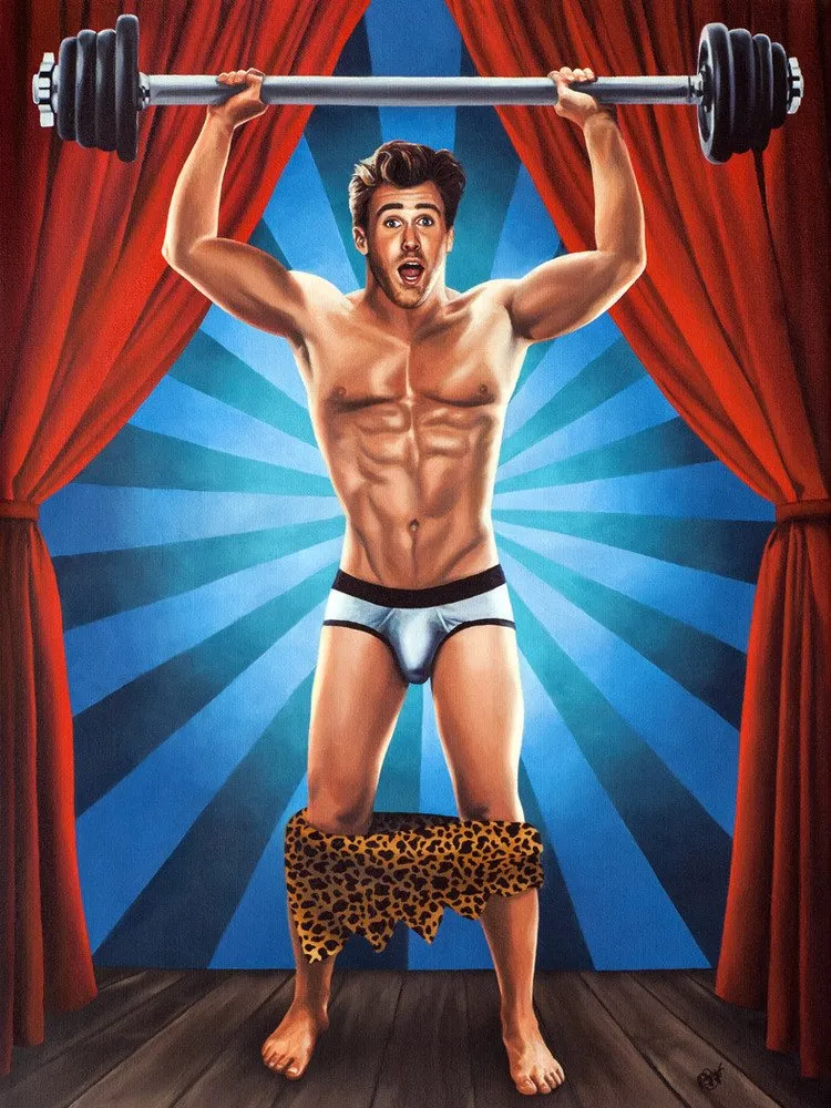 The Strongman print