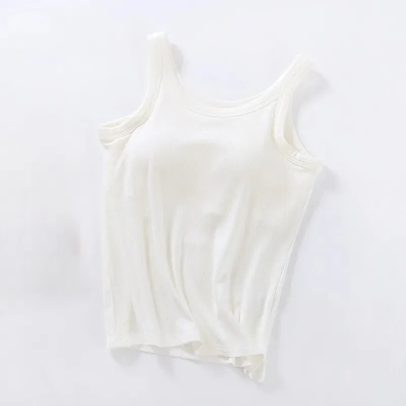 Tops with inbuilt Bra Tank Top