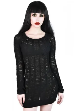 Tracy Tomb Knit Sweater - Black -