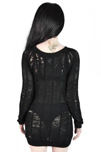 Tracy Tomb Knit Sweater - Black -