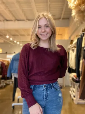 Twist Back Top