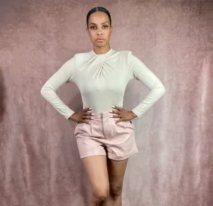 Twisted Toffee Longsleeve Bodysuit