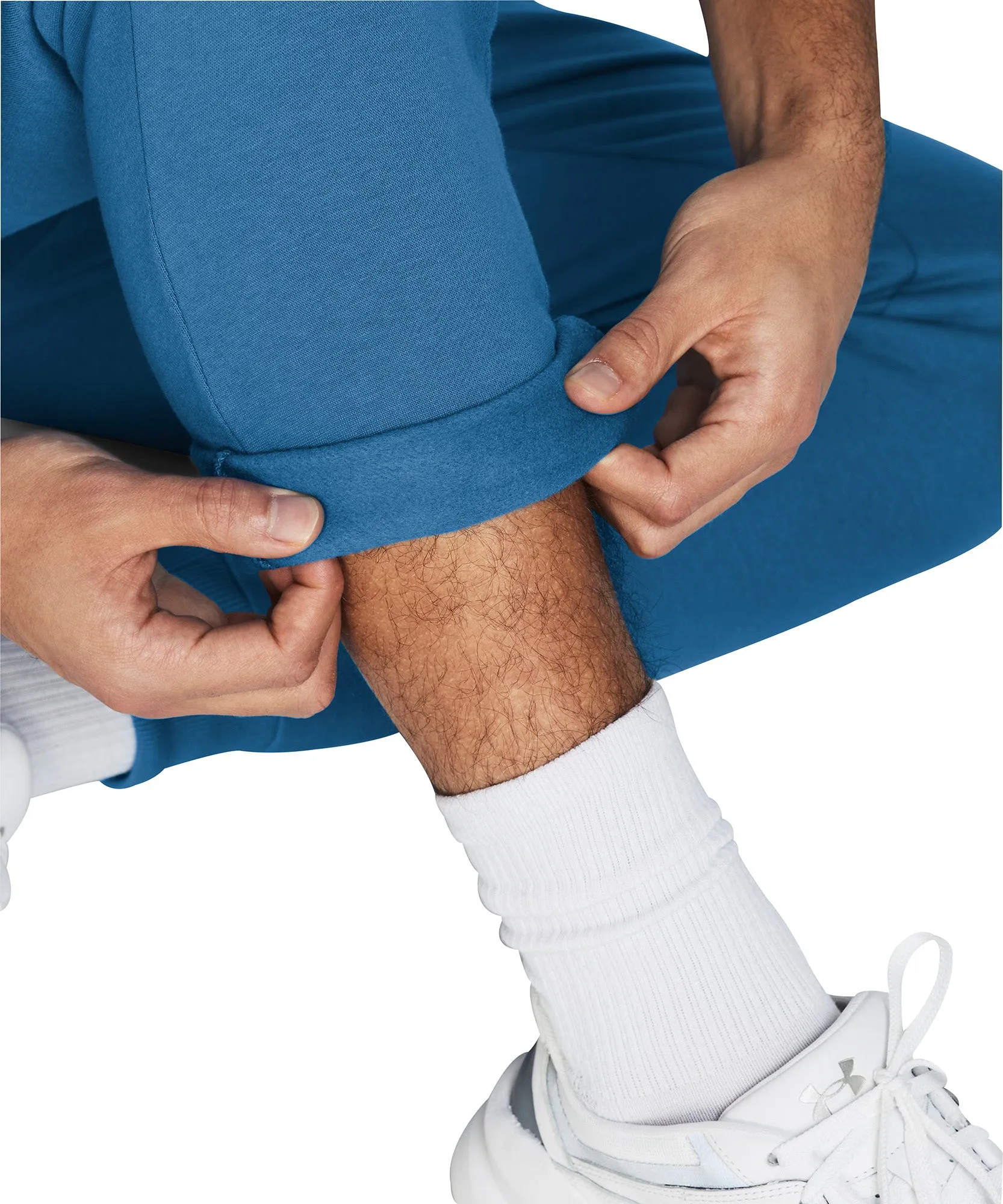 Under Armour Rival Fleece Mens Training Joggers - Blue