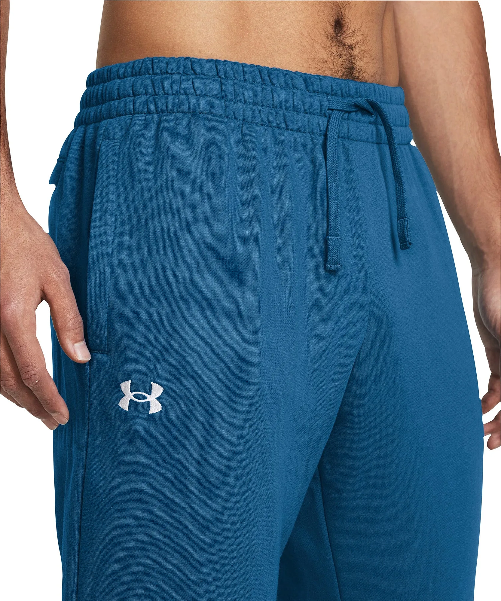 Under Armour Rival Fleece Mens Training Joggers - Blue