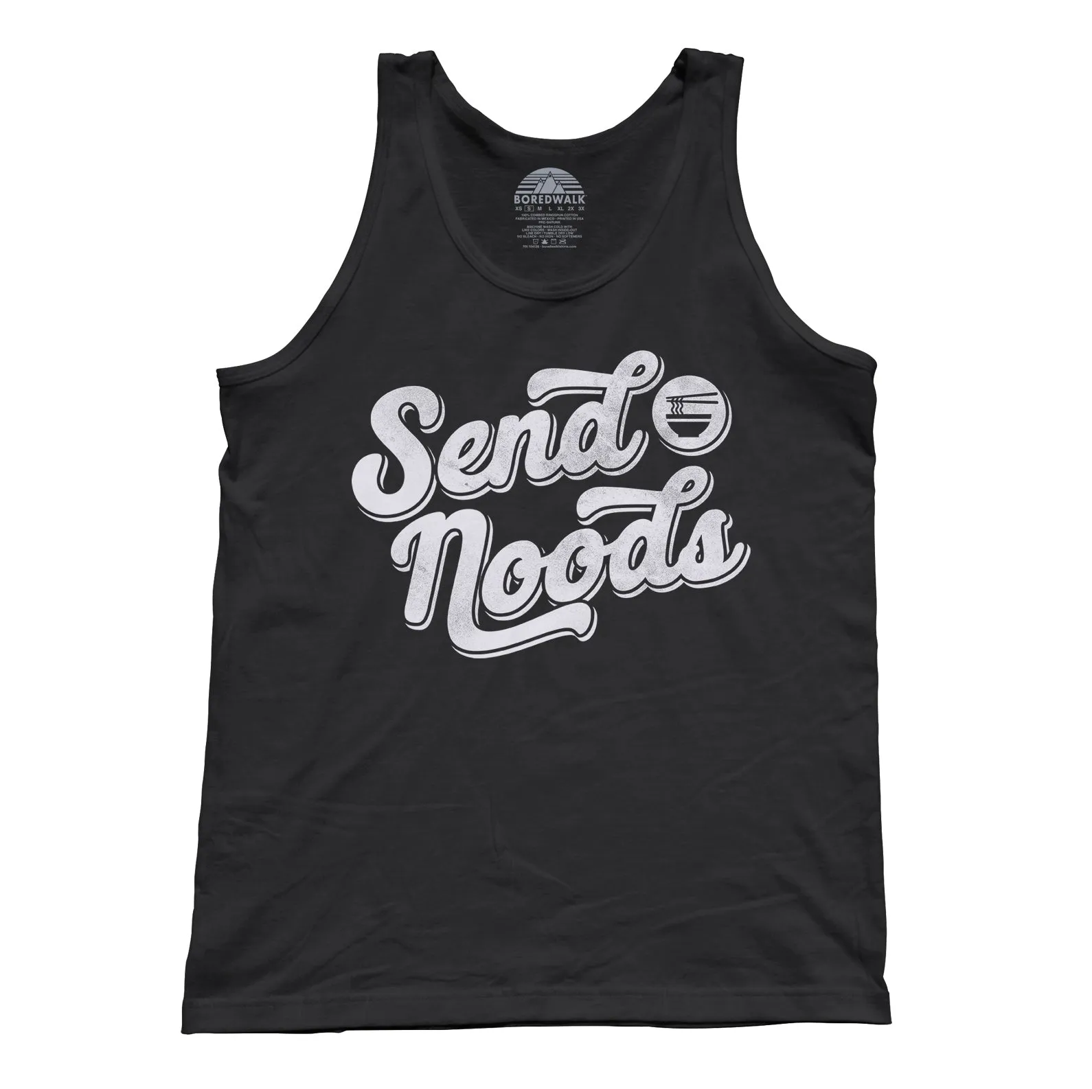 Unisex Send Noods Tank Top - Asian Food Pho Ramen