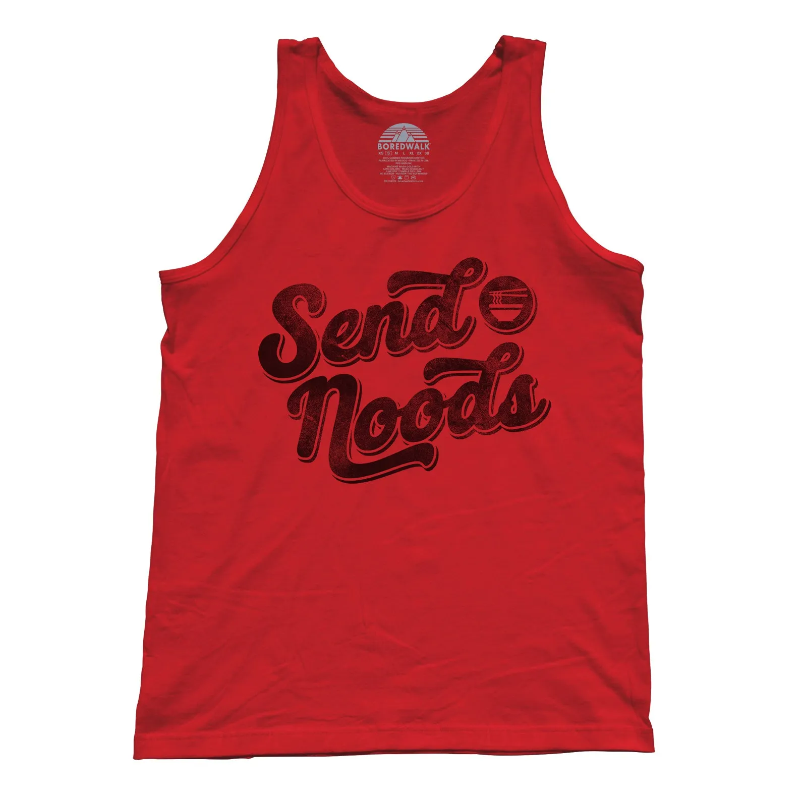 Unisex Send Noods Tank Top - Asian Food Pho Ramen