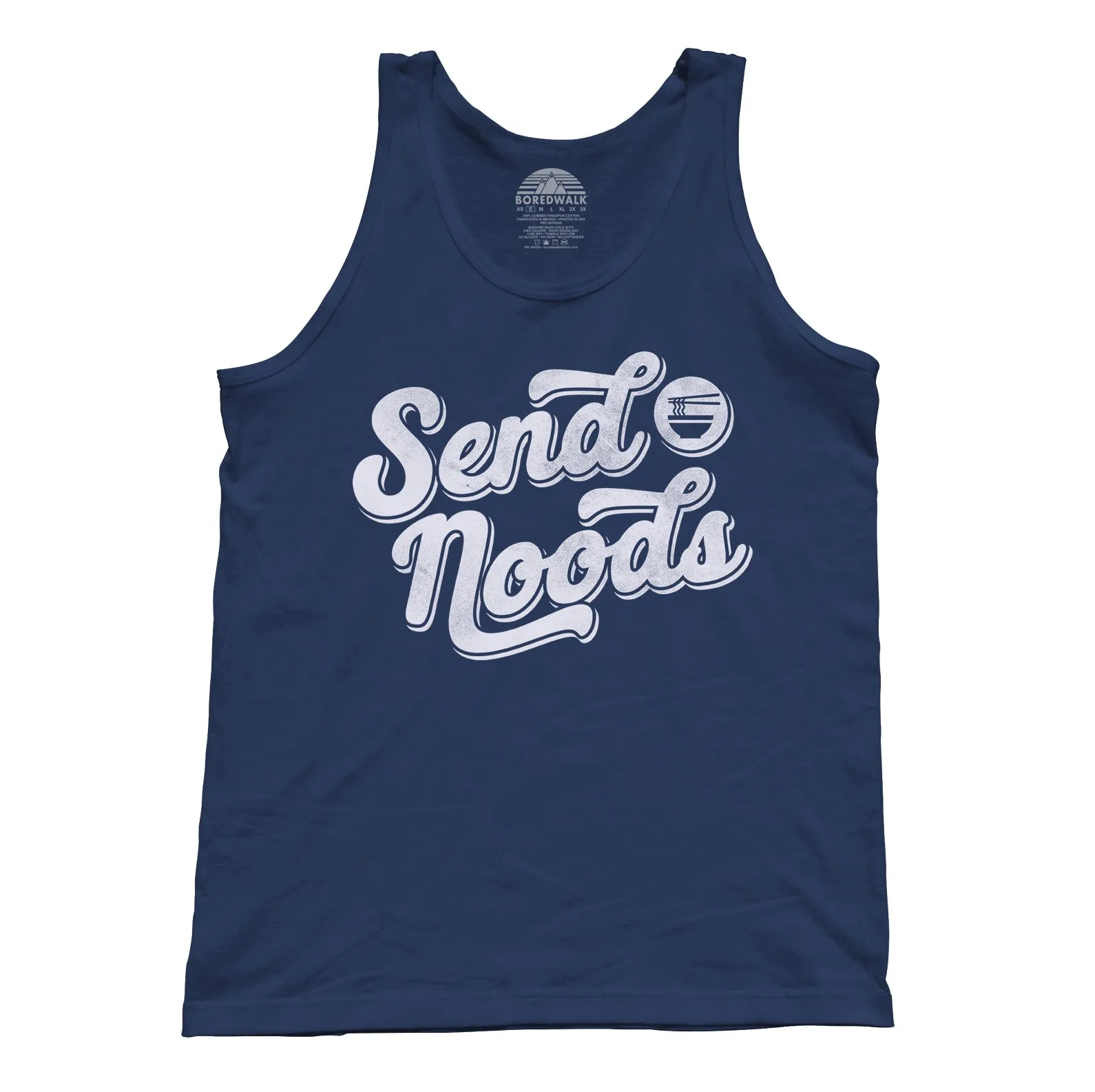 Unisex Send Noods Tank Top - Asian Food Pho Ramen