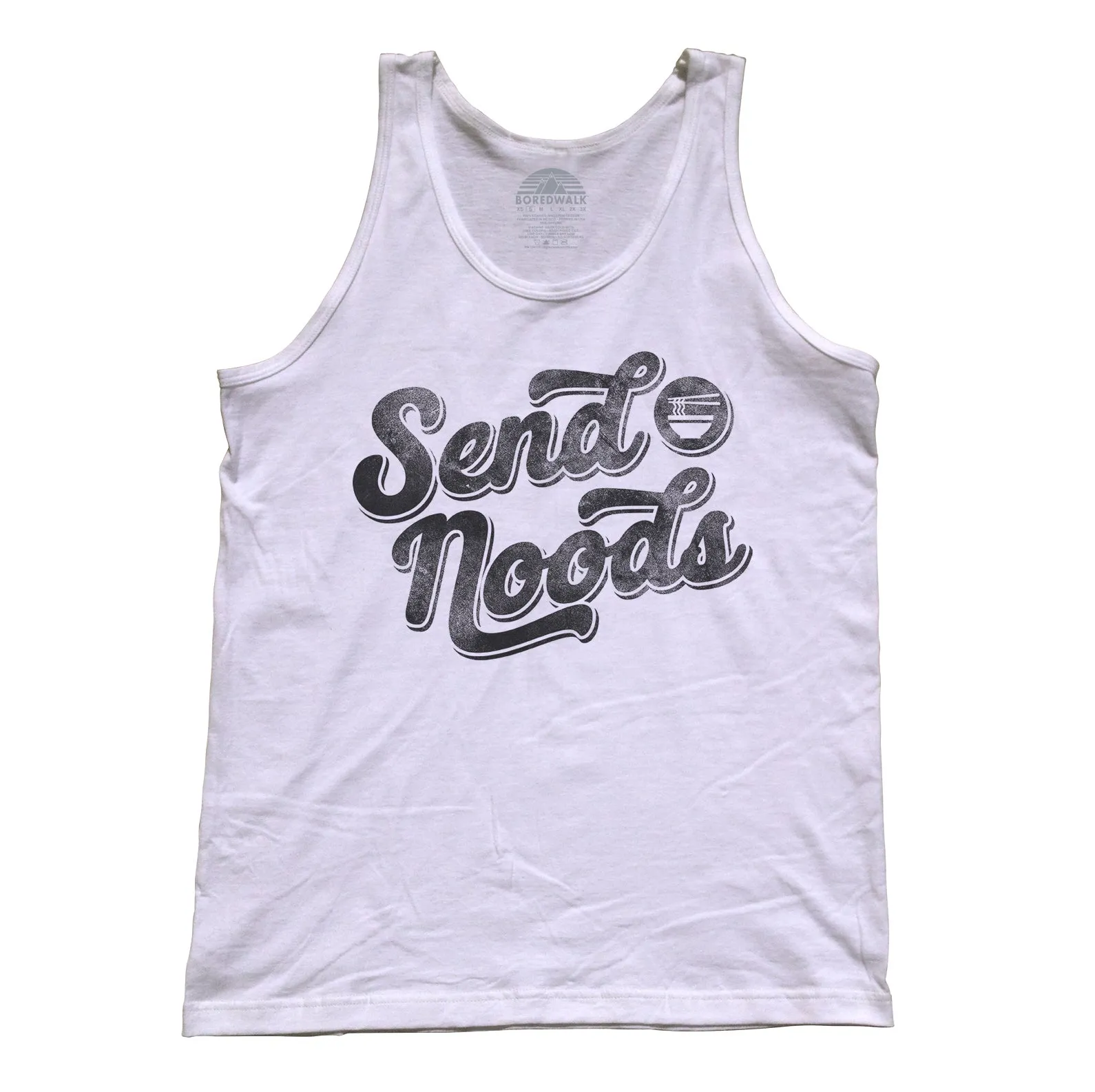 Unisex Send Noods Tank Top - Asian Food Pho Ramen