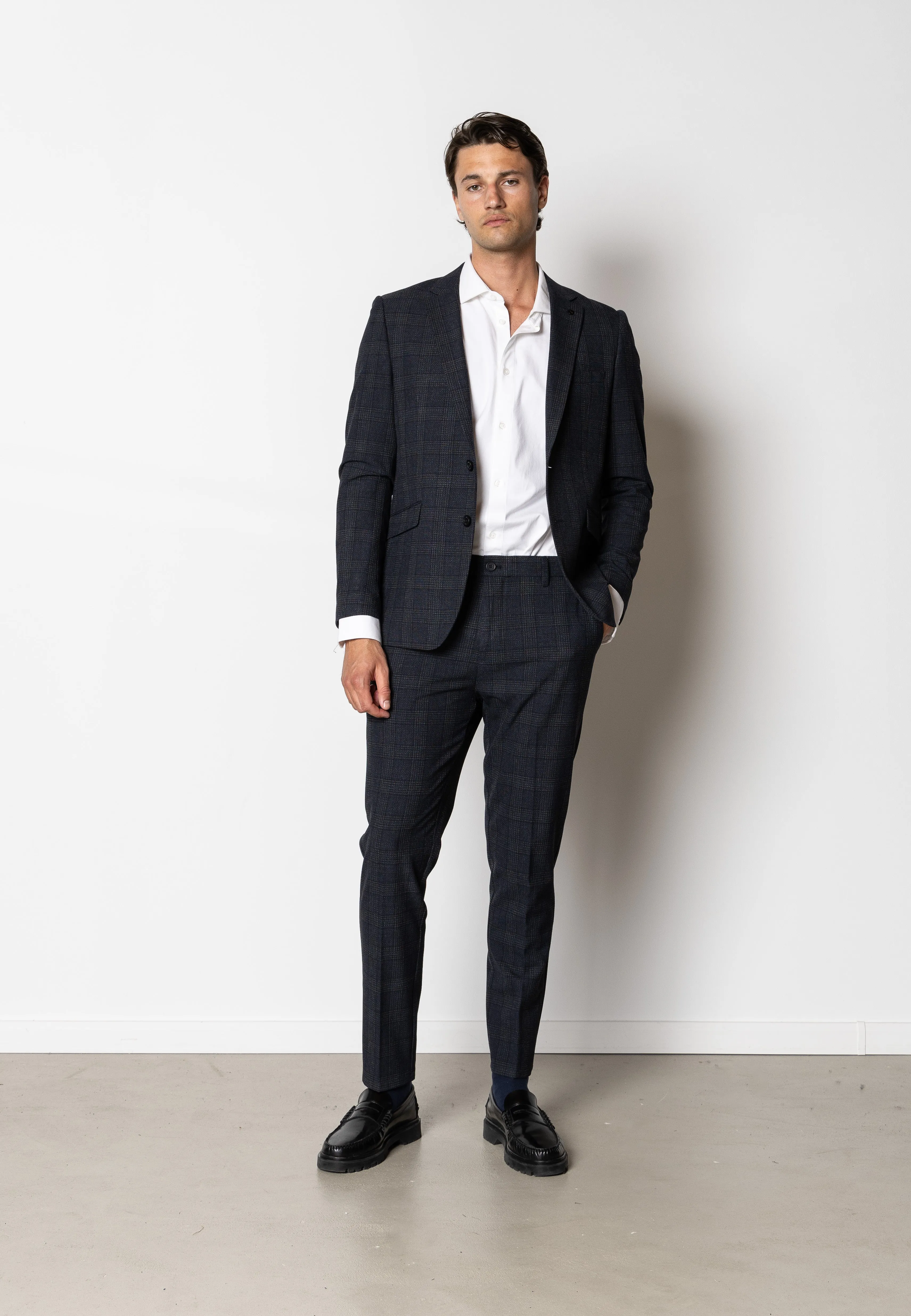 Valdemar XO blazer - Navy Tern