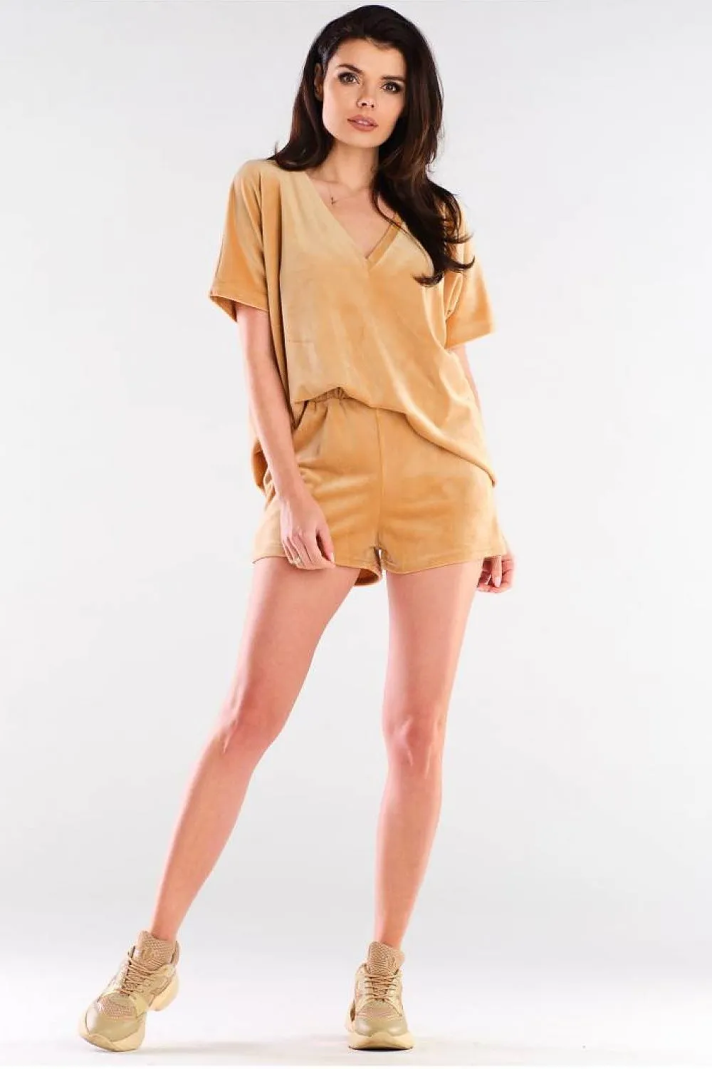 Velour Luxe Loose-Fit Shorts
