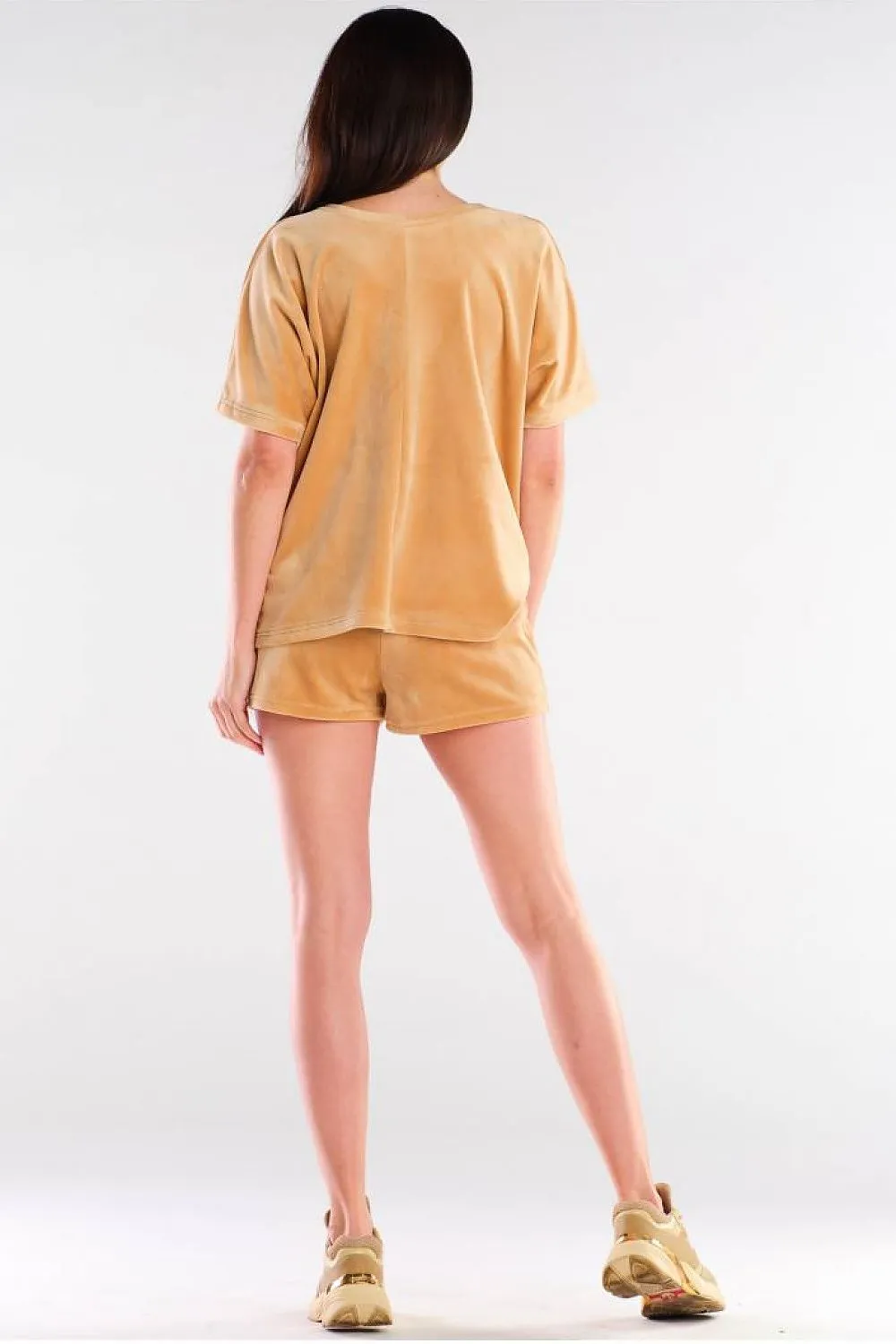 Velour Luxe Loose-Fit Shorts